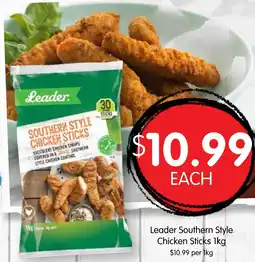 Spudshed Leader Southern Style Chicken Sticks offer