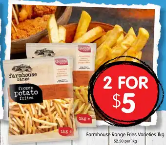 Spudshed Farmhouse Range Fries offer