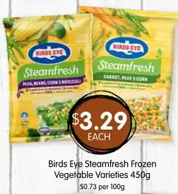 Spudshed Birds Eye Steamfresh Frozen Ve offer