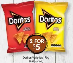 Spudshed Doritos Varieties offer