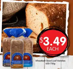 Spudshed Wheatbelt Sliced Loaf Varieties offer