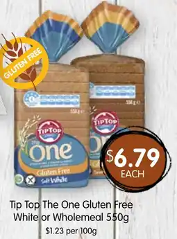 Spudshed Tip Top The One Gluten Free White or Wholemeal offer