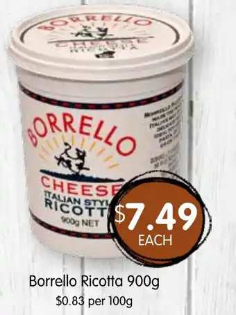 Spudshed Borrello Ricotta offer