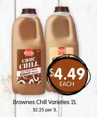 Spudshed Brownes Chill Varieties offer