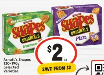 IGA Arnott's Shapes offer