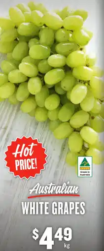 IGA White grapes offer