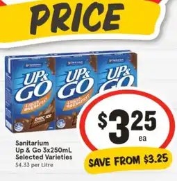 IGA Sanitarium Up & Go offer