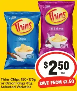 IGA Thins Chips offer