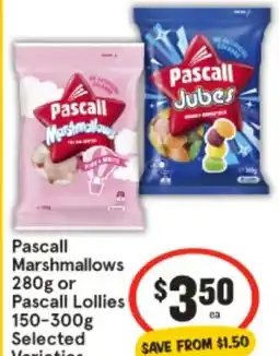 IGA Pascall Marshmallows offer