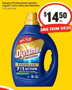 IGA Dynamo Professional Laundry Liquid offer