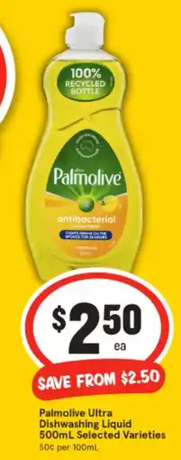 IGA Palmolive Ultra Dishwashing Liquid offer