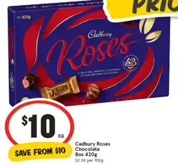 IGA Cadbury Roses Chocolate Box offer