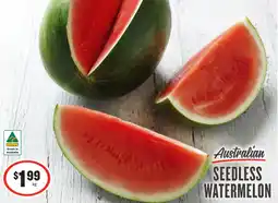 IGA seedless watermelon offer