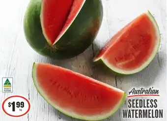 IGA seedless watermelon offer