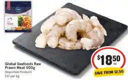 IGA Global Seafoods Raw Prawn Meat offer