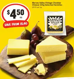 IGA Mersey Valley Vintage Cheddar Cheese offer