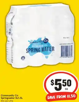 IGA Community Co Springwater offer