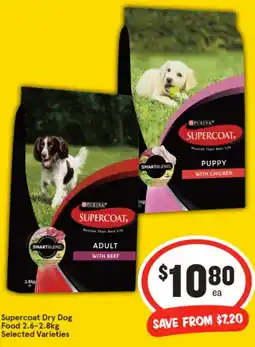 IGA Supercoat Dry Dog Food offer