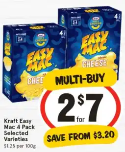 IGA Kraft Easy Mac offer