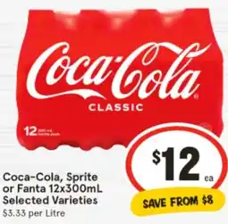 IGA Coca-Cola, Sprite or Fanta offer