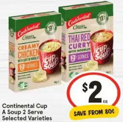 IGA Continental Cup A Soup offer