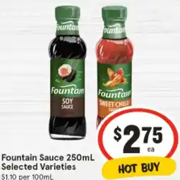 IGA Fountain Sauce offer