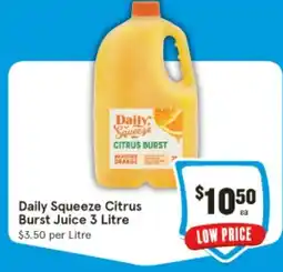 IGA Daily Squeeze Citrus Burst Juice offer