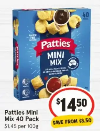 IGA Patties MINI MIX offer