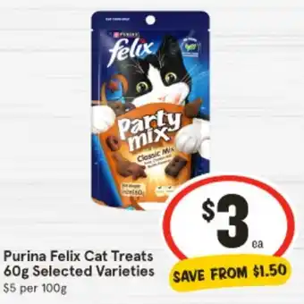 IGA Purina Felix Cat Treats offer