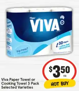 IGA Viva Paper Towel or Cooking Towel offer