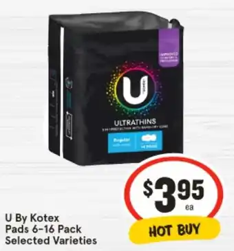 IGA U By Kotex offer