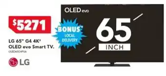 Harvey Norman OLED evo Smart TV. offer