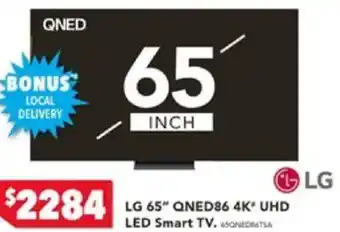 Harvey Norman LG 65" QNED86 4K UHD offer