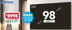 Harvey Norman Samsung 98" Q80C QLED 4K Smart TV. offer