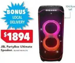 Harvey Norman JBL PartyBox Ultimate Speaker offer