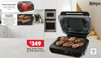 Harvey Norman Ninja 'Foodi™ Smart XL' Grill and Air Fryer. offer