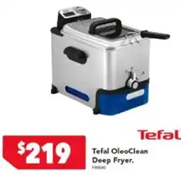 Harvey Norman Tefal OleoClean Deep Fryer. offer