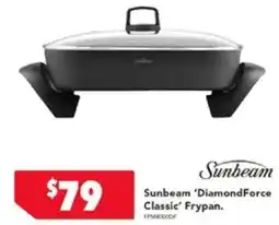 Harvey Norman Sunbeam 'DiamondForce Classic' Frypan. offer