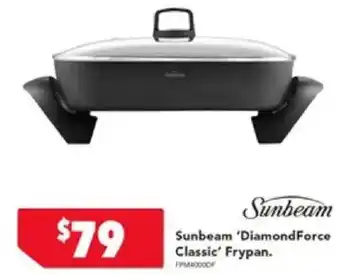 Harvey Norman Sunbeam 'DiamondForce Classic' Frypan. offer