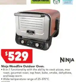 Harvey Norman Ninja Woodfire Outdoor Oven. offer