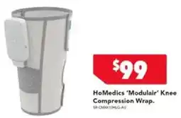 Harvey Norman HoMedics 'Modulair' Knee Compression Wrap. offer