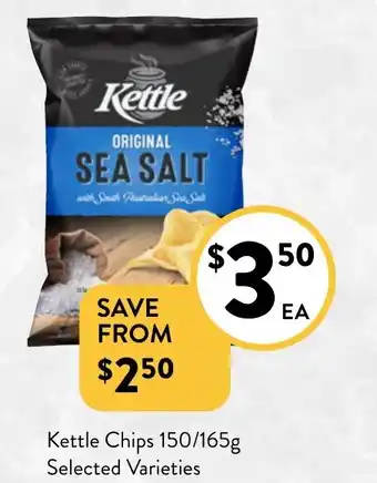 Foodworks Kettle Chips offer