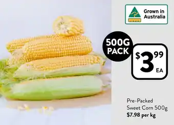 Foodworks Sweet Corn offer