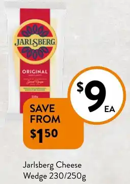 Foodworks Jarlsberg Cheese Wedge offer