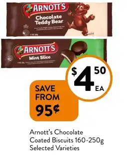 Foodworks ARNOTT'S Coated Biscuits offer