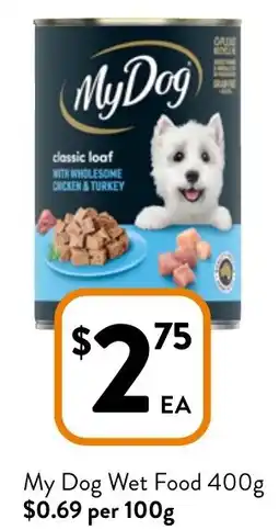 Foodworks My Dog Wet Food offer