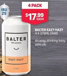 Bottlemart Balter Eazy Hazy Cans offer