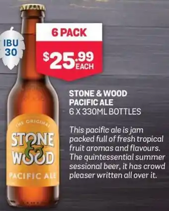 Bottlemart Stone Wood Stone & Wood Pacific Ale offer