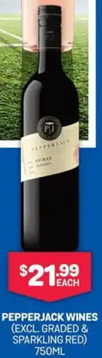 Bottlemart Pepperjack Wines offer