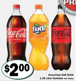 Friendly Grocer Coca-Cola Soft Drink offer